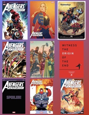 Avengers: Armageddon #1 - Pick Your Cover
