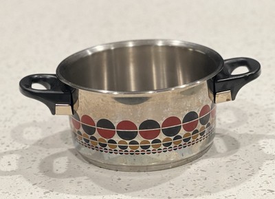 Vintage Fissler Solaryme Dot Stainless Steel Stewpot 1705-Made In
