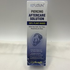 Sefudun Piercing Aftercare Spray, Saline Spray for Piercings Cleaner Ear, Belly