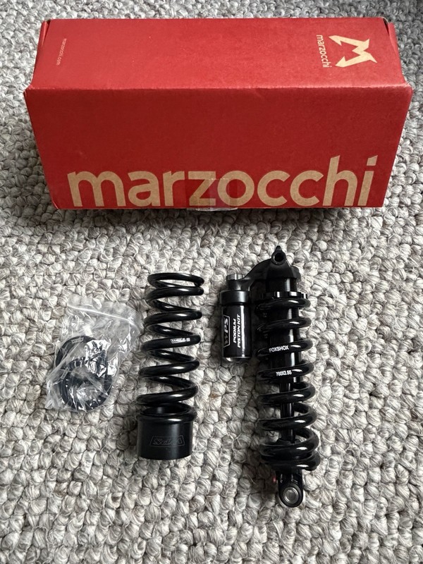 2025 Marzocchi Bomber CR  205x60mm + WPS Podium Piston + Fox Coil + WPS Coil