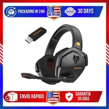 Nubwo G06 Wireless Gaming Headset For PS/PC With 360° Surround Sound Noise-Cance