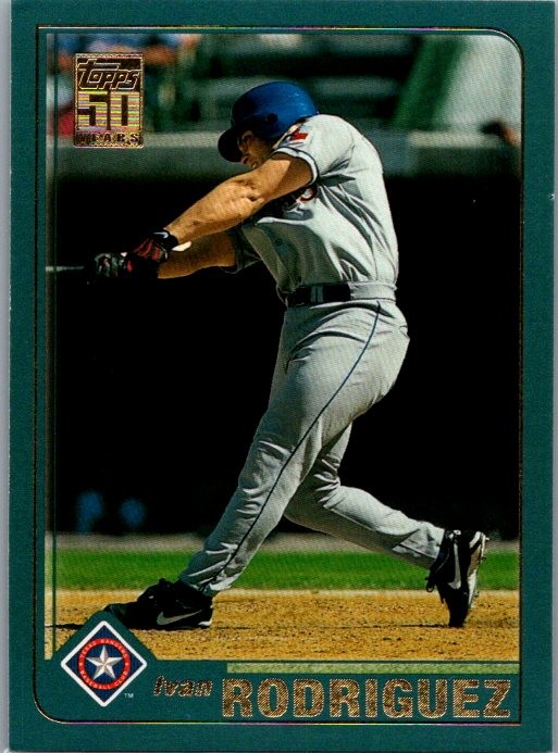 2001 Topps #150 Ivan Rodriguez Limited