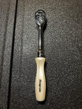 Snap On F836 Pearl White Hard Handle 3/8 Ratc...