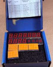 NOS Vintage - Lot 29 LED Segment Displays - Some Double -Variety Sizes & Types