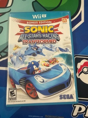 Sonic & All-Stars Racing Transformed Bonus Edition Wii U Video Game Racing