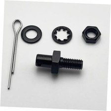 Throttle Cable Adapter Stud Kit with Bracket  Ends 8009  Silver 2 pack