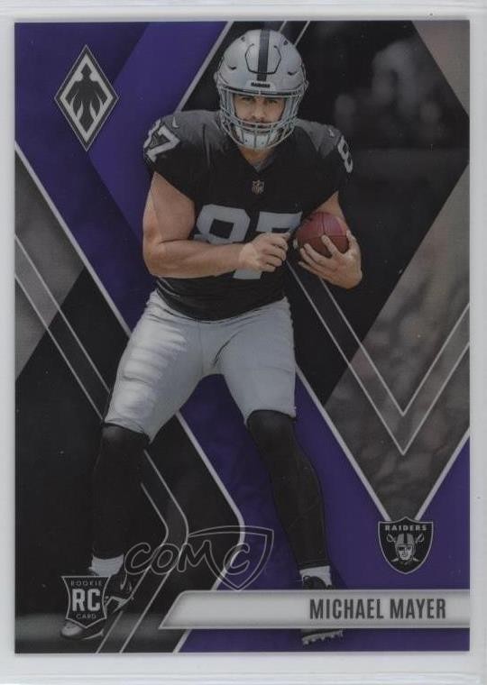 2023 Panini Phoenix Rookies Purple 71/125 Michael Mayer #116 15ik