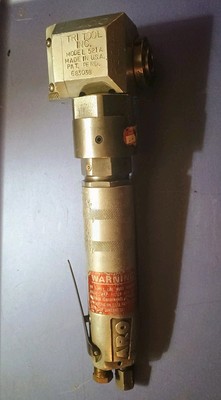 Vintage ARO Equipment 7855 Air Pneumatic RPM Aviation Driver Grinder Tri Tool