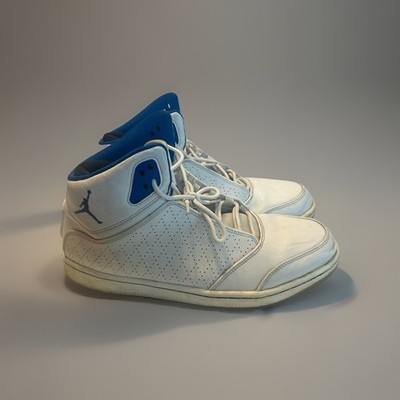 Nike Air Jordan 1 Flight 5 Premium White Blue Team  Men s Size 11.5