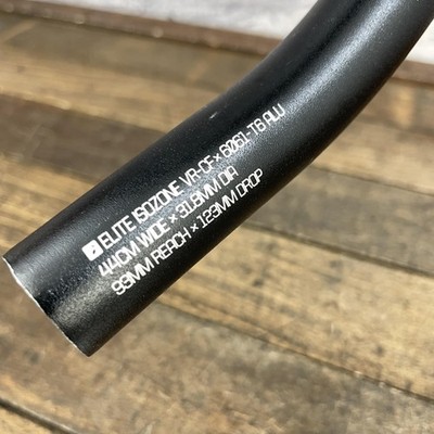 Bontrager Elite IsoZone VR-CF Road Drop Handlebar 31.8 Clamp Alloy
