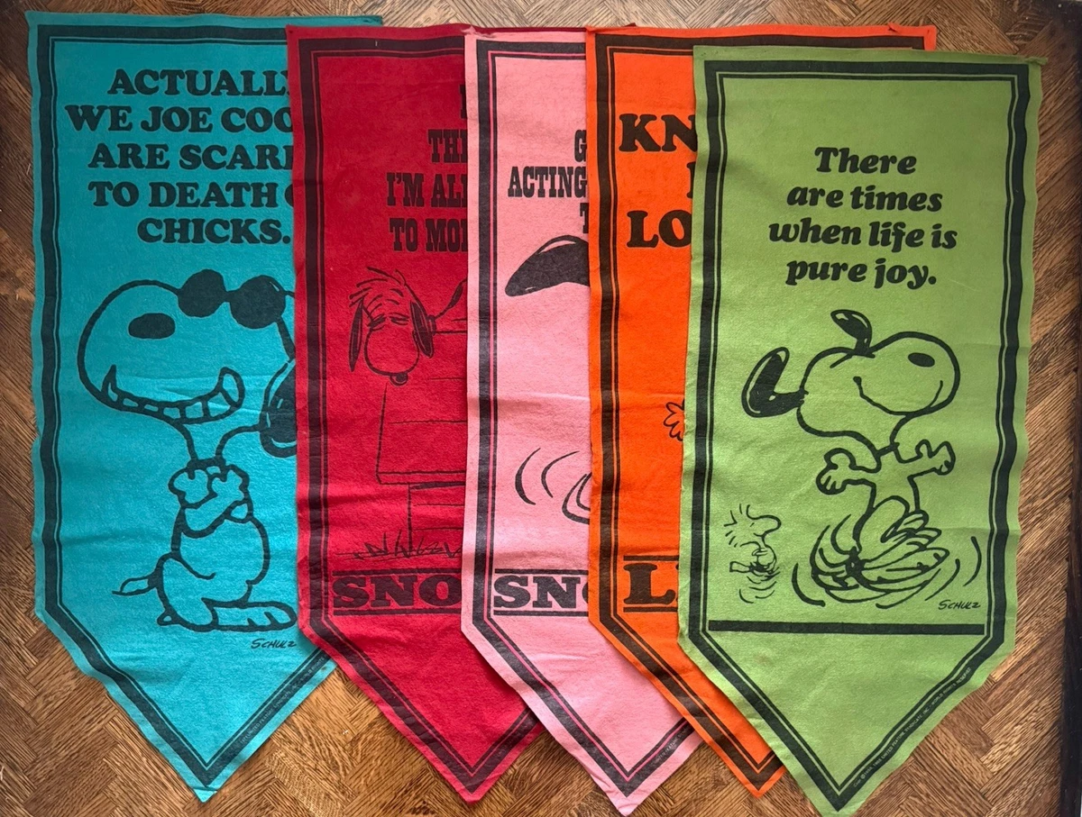 Snoopy Banner for sale | eBay