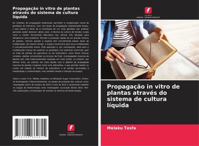 Propagação in vitro de plantas através do sistema de cultura líquida Tesfa Buch