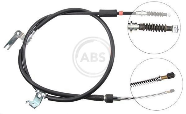 A.B.S. Bremsseil Seilzug Feststellbremse K19597 FüR Premacy CP Mazda Van CP19-image