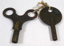 Vintage Original Wind-Up Toy Keys-Replacement Keys-Set of 2