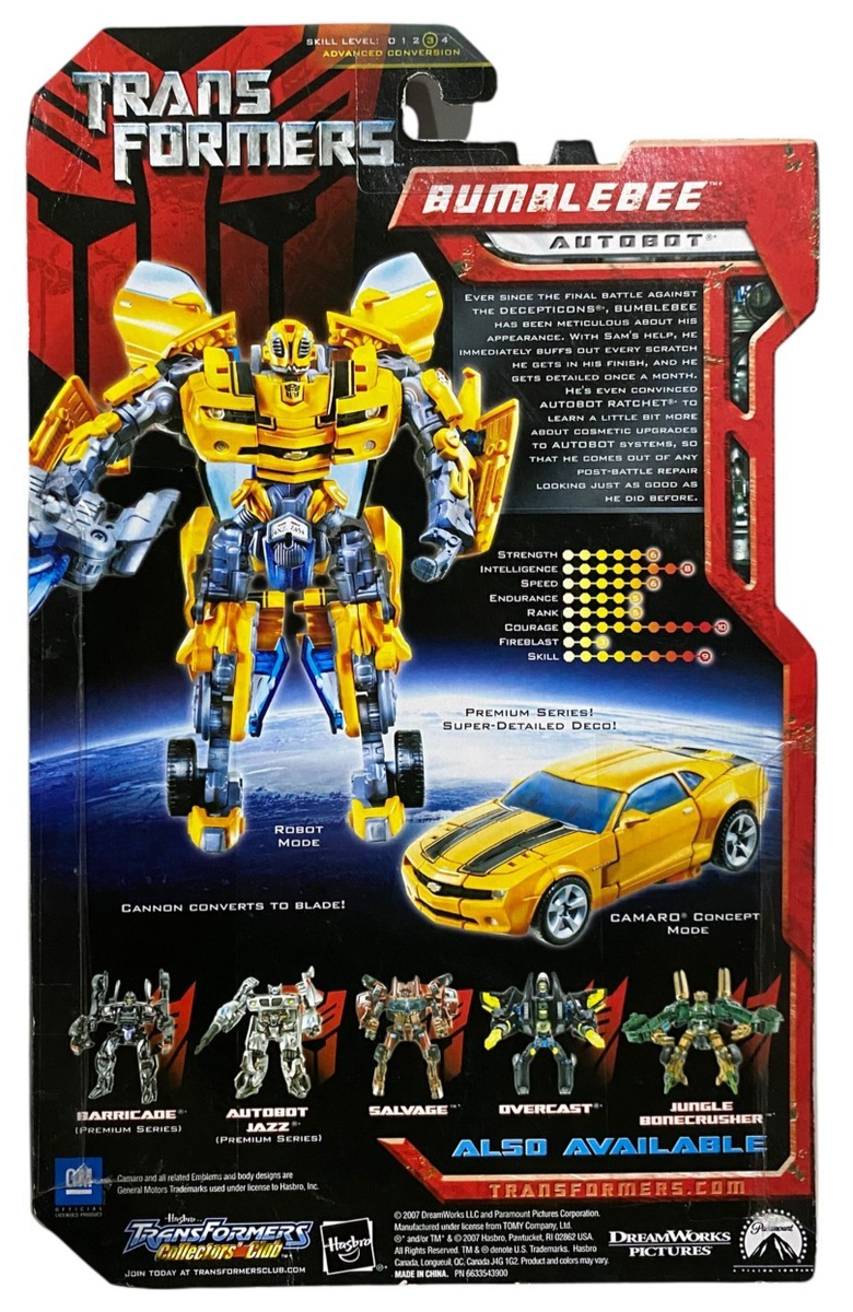 Transformers Bumblebee Movie Premium Series Deluxe Action Figure