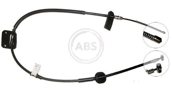 Left A.B.S. K12627 Cable, parking brake for SANTANA,SUZUKI