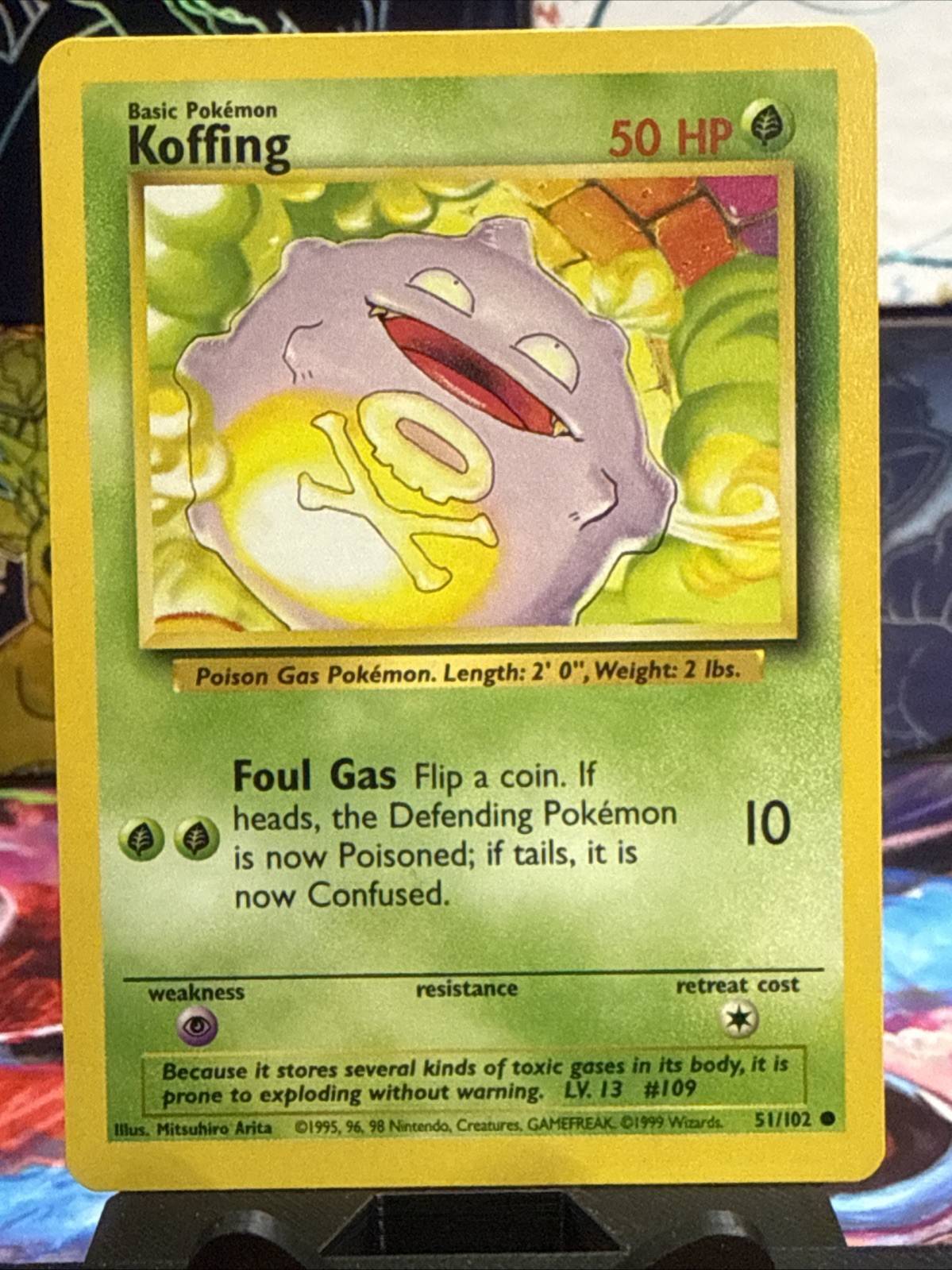 Koffing 051/102 Base Set Regular