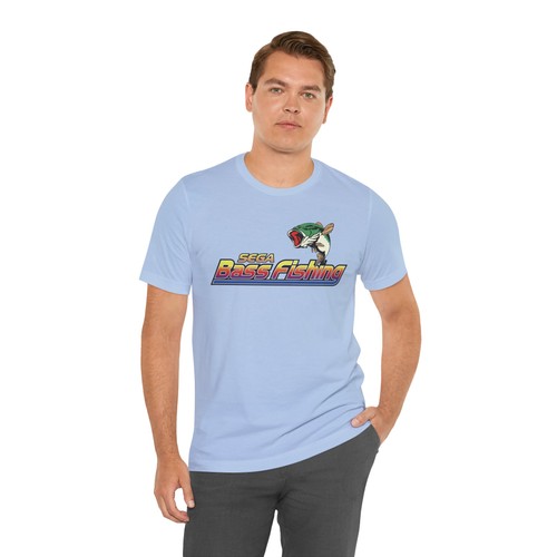 T-shirt manches courtes unisexe logo rétro Sega Bass Fishing Dreamcast années 2000 - Photo 78/109