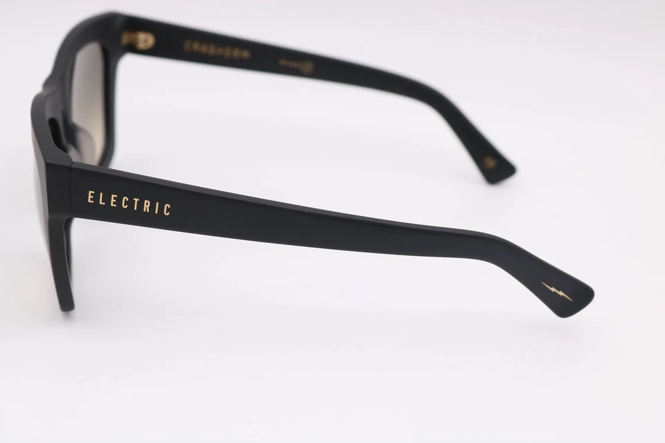 Electric Crasher 53 黑色方形太阳镜 53-22-145 — 第 3/4 张图片