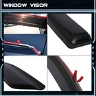 For 2011-2024 Dodge Durango 4pcs Window Visor Vent Sun Rain Guard Wind Deflector