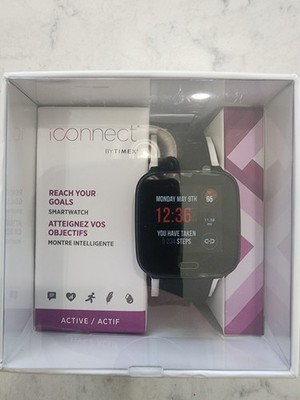 iConnect by Timex Active Smartwatch Heart Rate Notifications & Activity New
