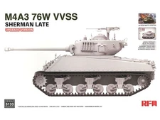 Rye Field Model - M4A3 Sherman 76W VVSS Late Upgrade Version, 1/35, RFM-5133