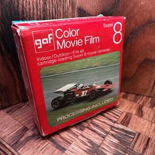 gaf Color Movie Film Super 8 Exp Nov 1976 K-12 Processing NOV 1975 Sealed NOS