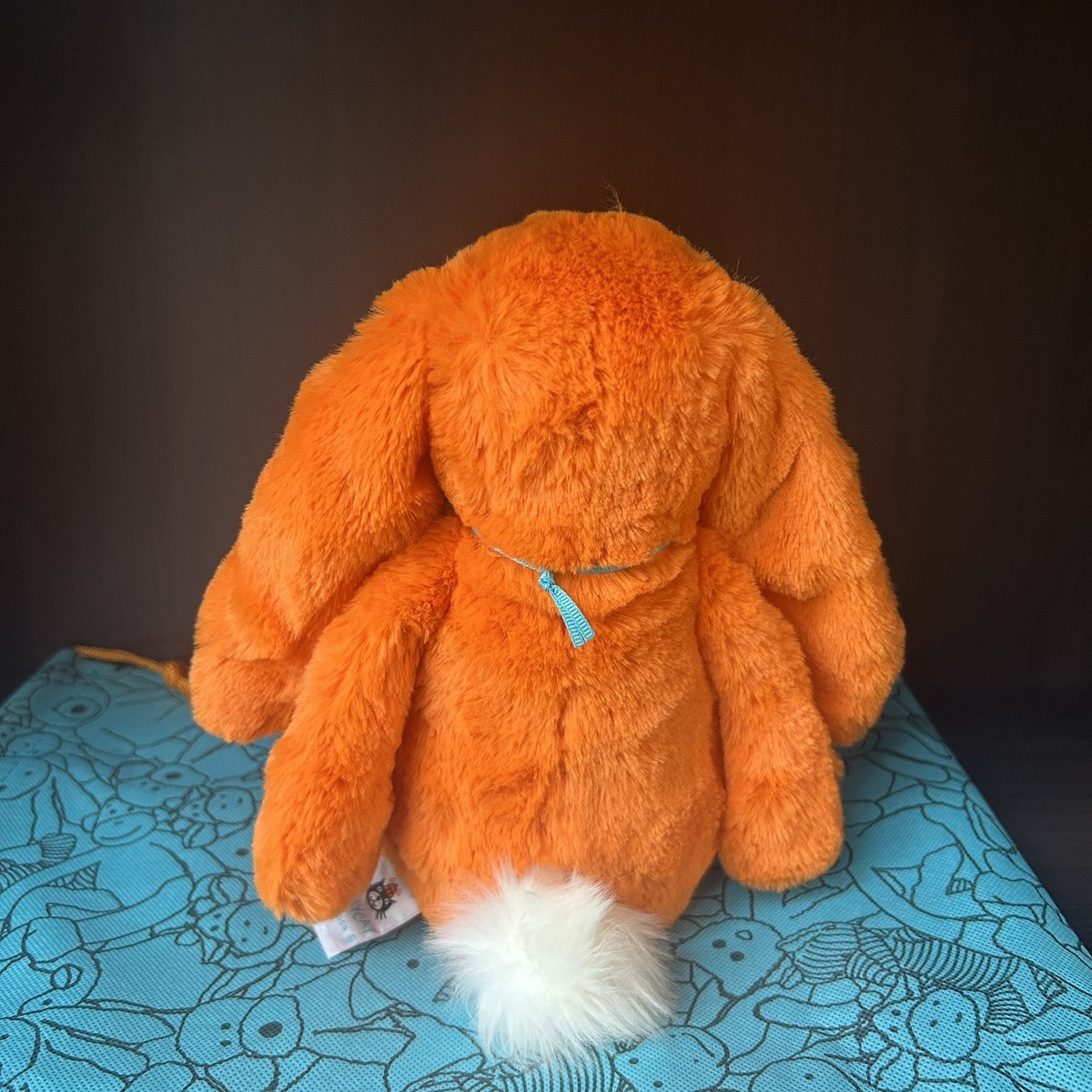 Jellycat Bashful Luxe Amberley Bunny - RARE - BNWT - Free & Fast