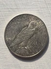 1923-S Peace 1 Dollar-90% Silver-Rubber Band Toning! AU-BU Condition