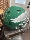 Ron Jaworski Philadelphia Eagles Autographed Full Size Replica Helmet Schwartz