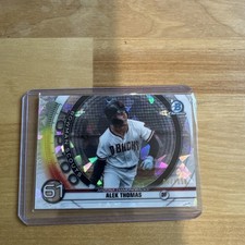 2020 Bowman Scouts Top 100 Chrome Atomic Refractor /150 Alek Thomas #BTP-61  