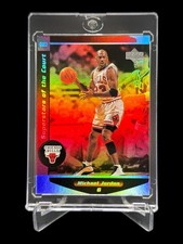 1998/99 Upper Deck MICHAEL JORDAN “SUPERSTARS OF THE COURT” HOLO SP INSERT RARE