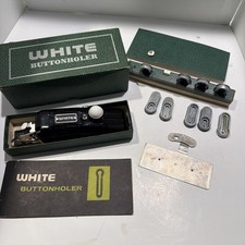 Vintage White Rotary Buttonholer Attachment S...