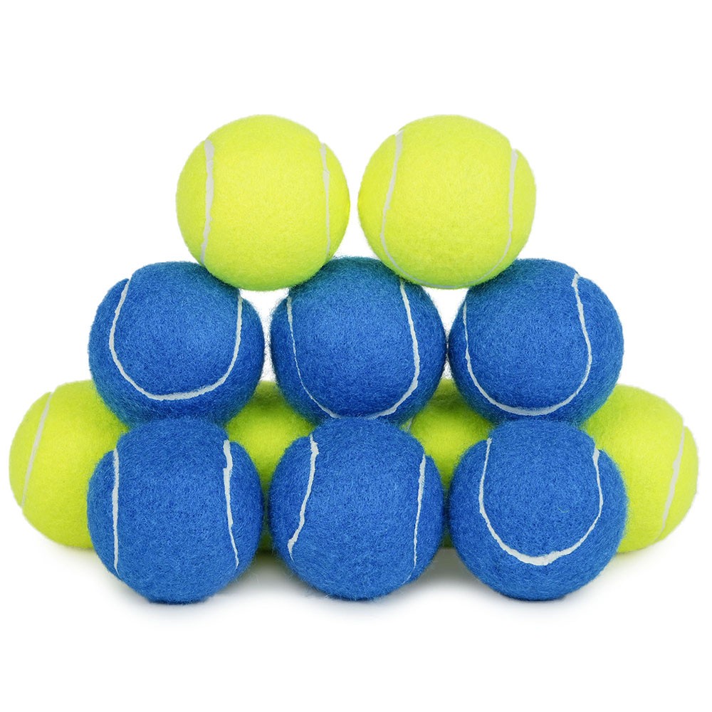 12PCS 2.5&rdquo; Tennis Balls for Dogs Durable Dog Toy Interactive Pet Fetch Ball Toys