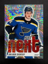 2025-26 UD Allure Dalibor Dvorsky Hues Next Red Spectrum /399 Blues