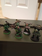 Five Metal Plague Marines Chaos Nurgle OOP Games Workshop 40K Death Guard Rare