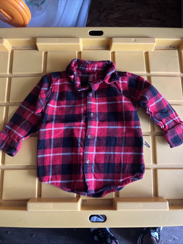 Baby Boy Flannel Sz. 12 Months