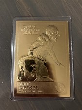 Brett Keisel Danbury Mint Steelers NFL Super Bowl XL 2006 22kt Gold Card
