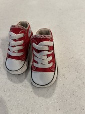 Converse Baby Shoes Sneakers Chuck Taylor All Star Red Size 2