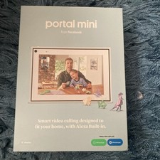Facebook Portal-Mini 8" Video Calling Messenger WhatsApp with Alexa
