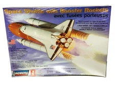 Lindberg NASA Space Shuttle with Booster Rockets ~ 1/200 Scale ~ 91002