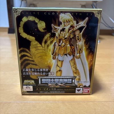 Bandai Saint Seiya Myth Cloth EX Scorpio Milo Gold Saint Ages 15+ Collector