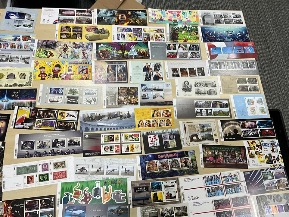 gb modern mini sheets 75 all different MNH 2 lots available n 111 lot2 - Image 3 of 4