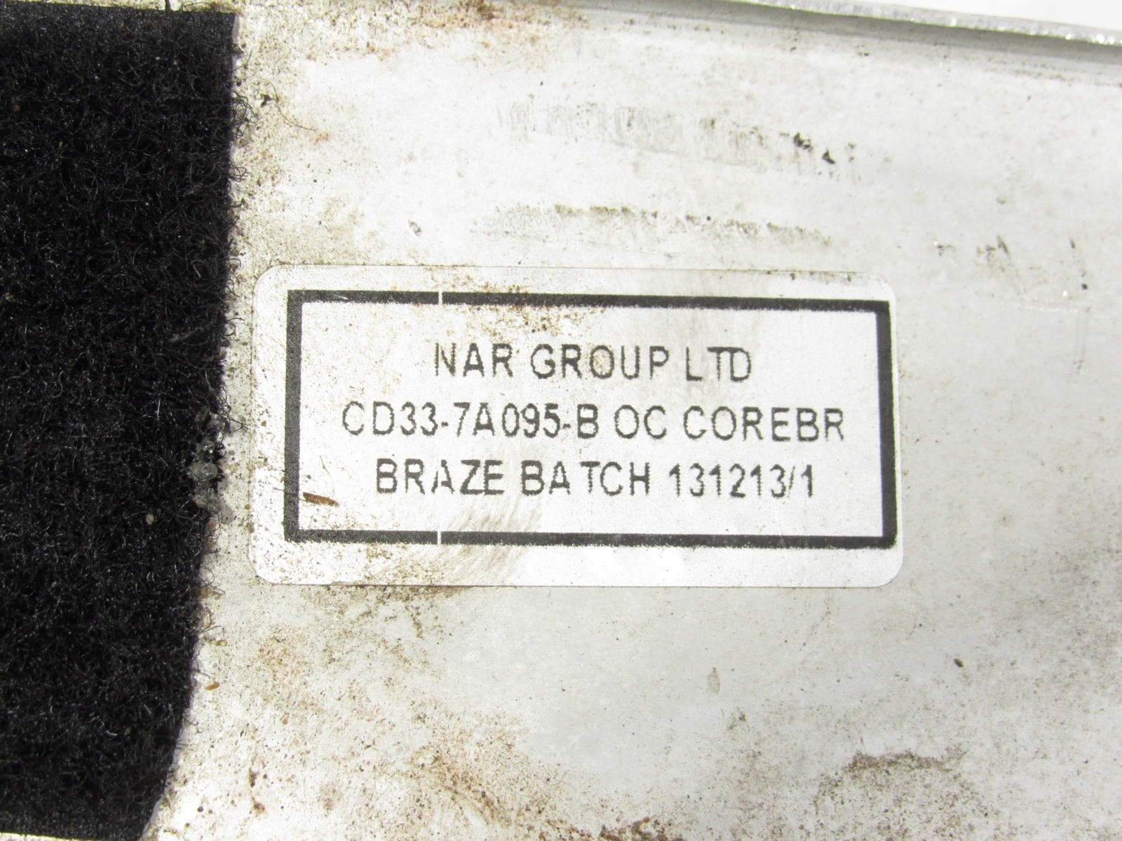 14-18 Aston Martin Vanquish 2014 Engine Oil Transmission Cooler |Y2