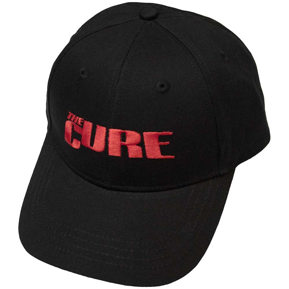 Cure Unisex Black Band Logo Baseball Cap In - Image 3