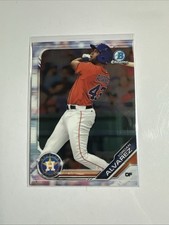 Yordan Alvarez 2019 Bowman Prospects Chrome #BCP-123 Houston Astros