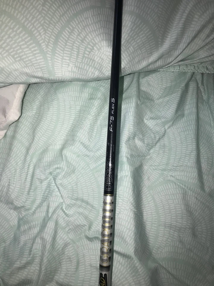 Adaptador Titleist Graphite Design Tour AD F-75 S eje madera de calle 42"5 longitud Foto 3 de 4