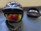 Giro G10 MX Blk/Gray Ski Adventure Helmet With Smith I/O Optics Goggles