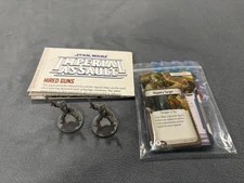 Star Wars Imperial Assault Hired Guns Villain Pack Expansion No Box UNPLAYED