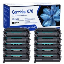 10PK 070 Black Toner Cartridge for Canon 070H imageCLASS MF465dw MF463dw MF467dw